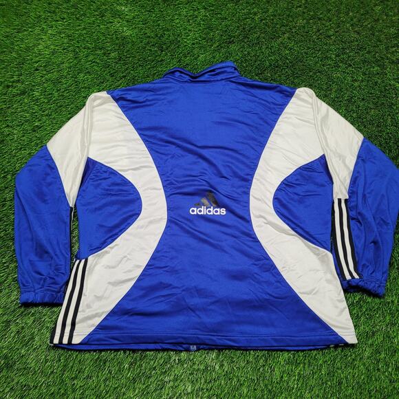 VTG 90s Adidas Equipment Silver Tag Track Jacket Mens XL Oversized Fit EQT - Picture 6 of 12